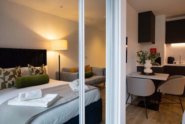 モダン シティ スタジオ アパートメント