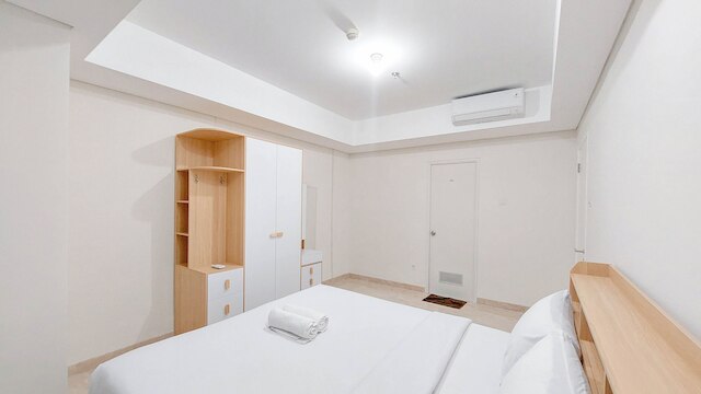 スペーシャス アンド ホーミー 2ベッドルーム アット ポドモロ シティ デリ メダン アパートメント