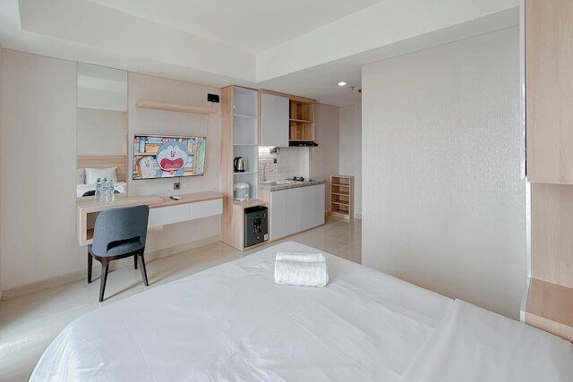 スタジオ モダン スタイル アット グランド スンコノ ラグーン アパートメント