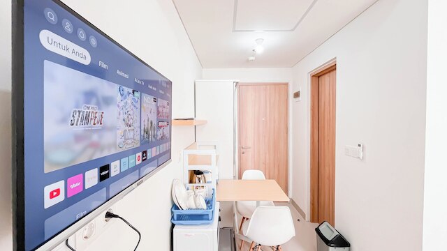 コンフォータブル スタジオ ルーム (ノー キッチン) アット バンダラヤ - タラサ シティ マカッサル アパートメント