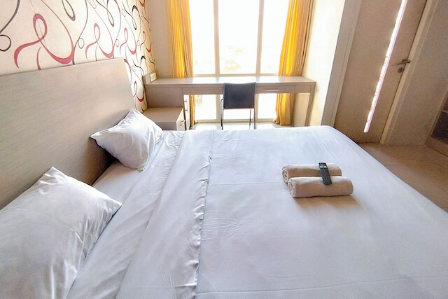 モダン コージー スタジオ アット ザ スクエア スラバヤ アパートメント