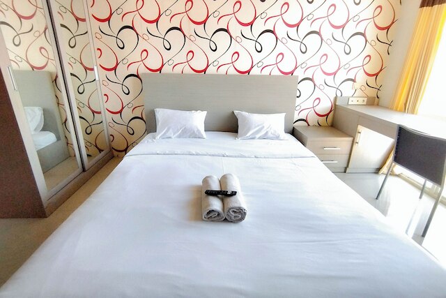 モダン コージー スタジオ アット ザ スクエア スラバヤ アパートメント