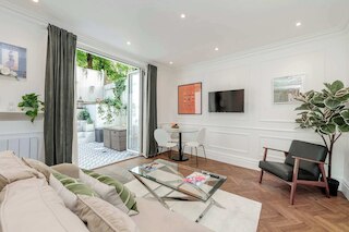 ラブリー 1 ベッド ガーデン フラット - アールズ コート