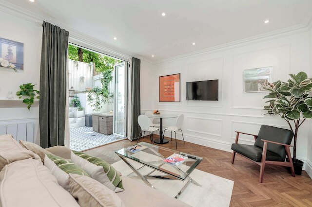 ラブリー 1 ベッド ガーデン フラット - アールズ コート