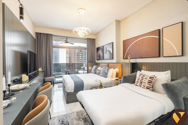 MAG318 - プールビュー ウォーカブル ブルジュ ハリファ