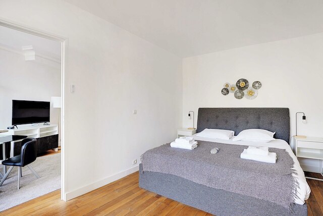 シック アパートメント - 1 ベッドルーム/4 人 - ネクスト トゥ パリ