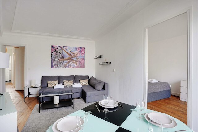 シック アパートメント - 1 ベッドルーム/4 人 - ネクスト トゥ パリ