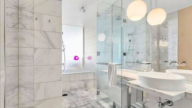 ワン ベッドルーム | 1.5 バス & リビング ルーム | ジェット タブ – パームズ プレイス ストリップスイート