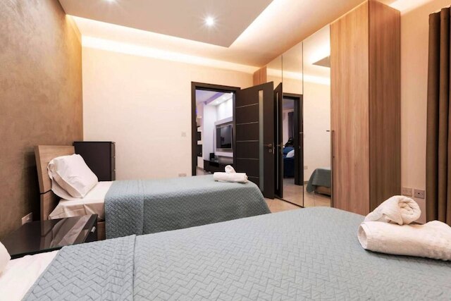 ラグジュアリー アパートメント イン グジラ クローズ トゥ スリエマ 3 ベッドルーム アパートメント スリープ 8