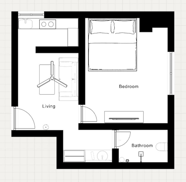 モダン ラックス スタジオ アパートメント イン ウッタラ ニア エアポート