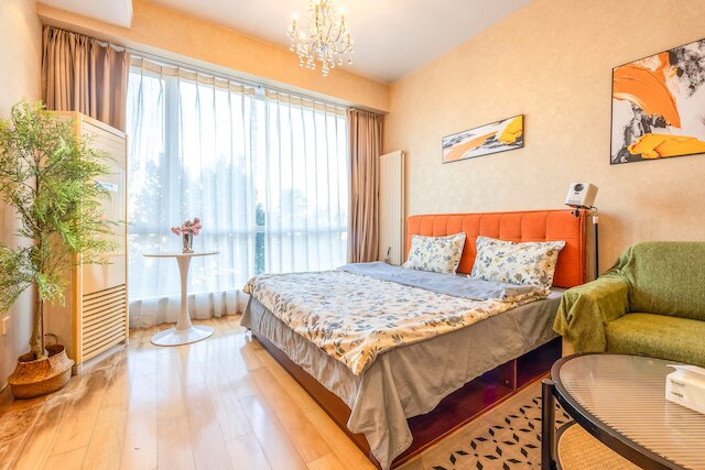 Beijing Furnished Apt with Queen bed