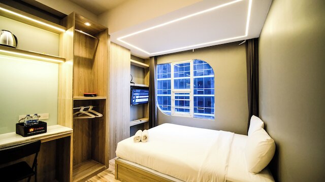 ホーミー アンド ウォーム スタジオ ノー キッチン ザ シティ スクエア スラバヤ アパートメント