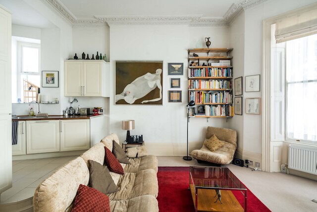 スリーク シンプル & ピースフル 1ベッドルーム フラット ケンジントン