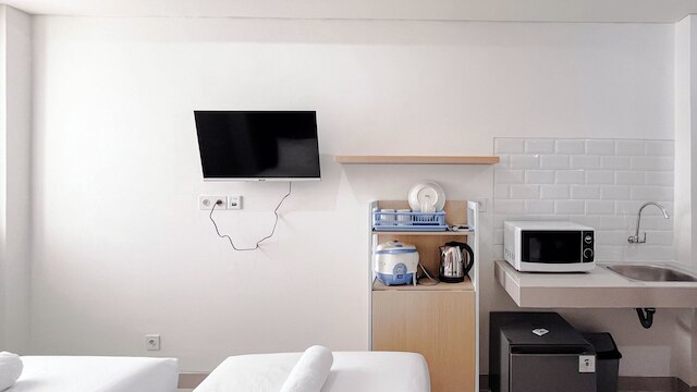 コンフォータブル スタジオ ルーム アパートメント (ノー キッチン) アット バンダラヤ タラサ シティ マカッサル