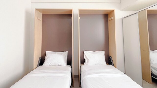 コンフォータブル スタジオ ルーム アパートメント (ノー キッチン) アット バンダラヤ タラサ シティ マカッサル