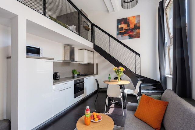 コージー アパート ニア クリジーコヴァ メトロ