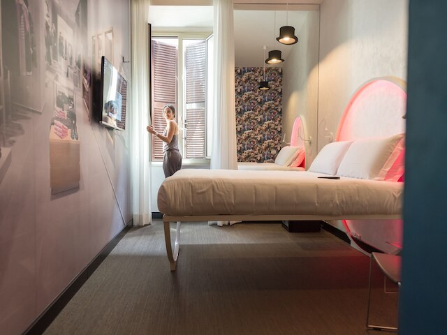 ゲストハウス または アフィッタカメーレ マジェンタ カンポ デイ フィオーリ