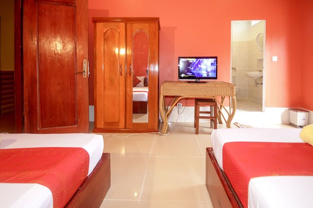 開花するロムドゥオールブティック - ホステル