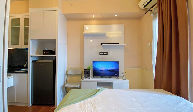 コンビニエント スタジオ アパートメント アット パクブウォノ テラス