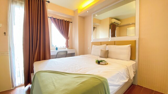 コンビニエント スタジオ アパートメント アット パクブウォノ テラス