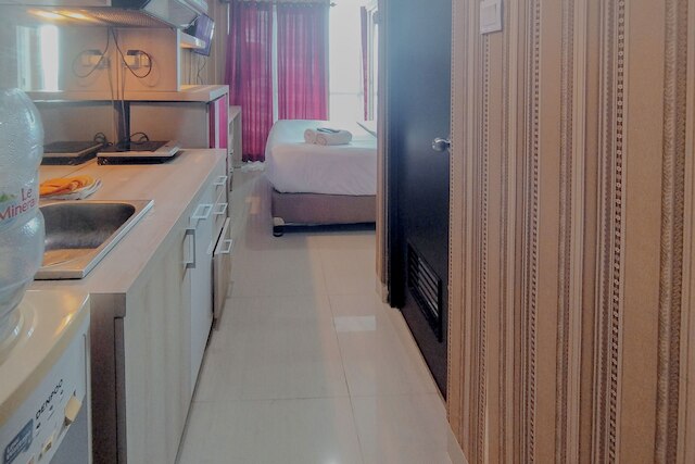 モダン スタジオ ウィズ ストラテジック ロケーション アット タマンサリ パピリオ アパートメント