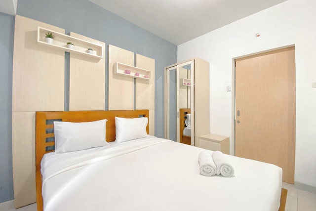 ウォーム ニュートラル 1 ベッドルーム ウィズアウト リビングルーム アット ジ アルトン アパートメント