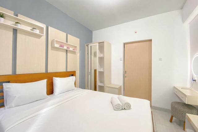 ウォーム ニュートラル 1 ベッドルーム ウィズアウト リビングルーム アット ジ アルトン アパートメント