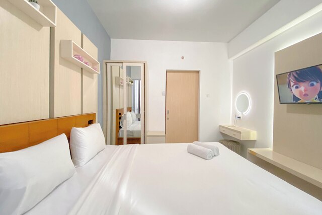 ウォーム ニュートラル 1 ベッドルーム ウィズアウト リビングルーム アット ジ アルトン アパートメント