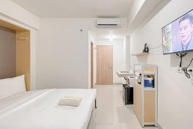 スタジオ (ノー キッチン) アパートメント アット バンダラヤ - タラサ シティ マカッサル ニア ウンハス