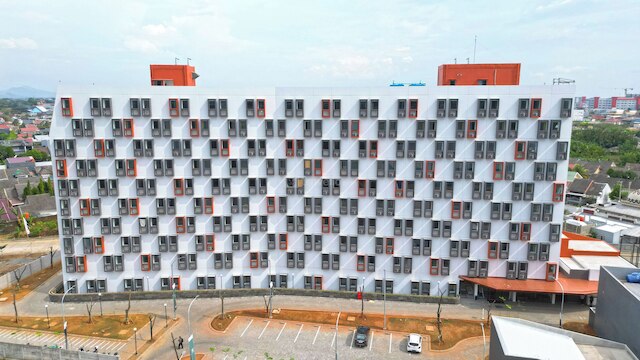 シンプル スタジオ (ノー キッチン) バンダラヤ - タラサ シティ マカッサル アパートメント ニア ウンハス