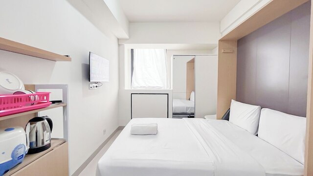 ミニマリスト スタジオ ルーム ニア ウンハス アット バンダラヤ - タラサ シティ マカッサル アパートメント