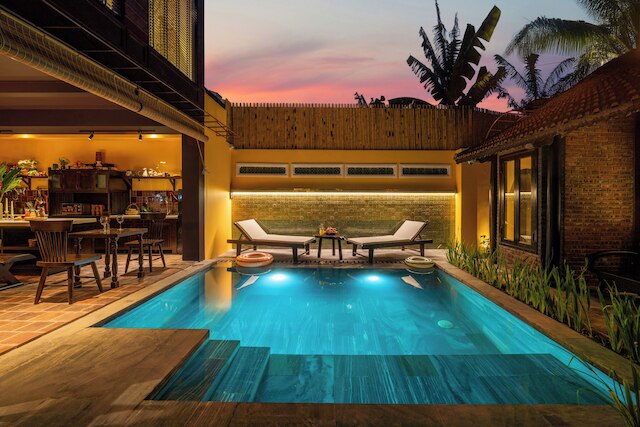 デミン ヴィラ ホイ アン - プール アンド BBQ ガーデン