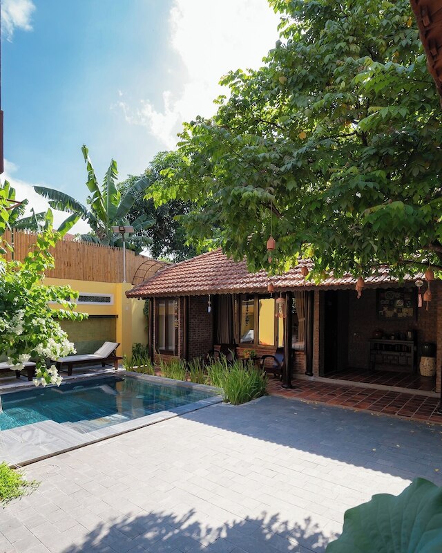 デミン ヴィラ ホイ アン - プール アンド BBQ ガーデン