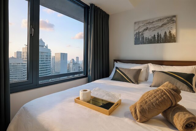 Room-makati 1BR With Skyline View at Air