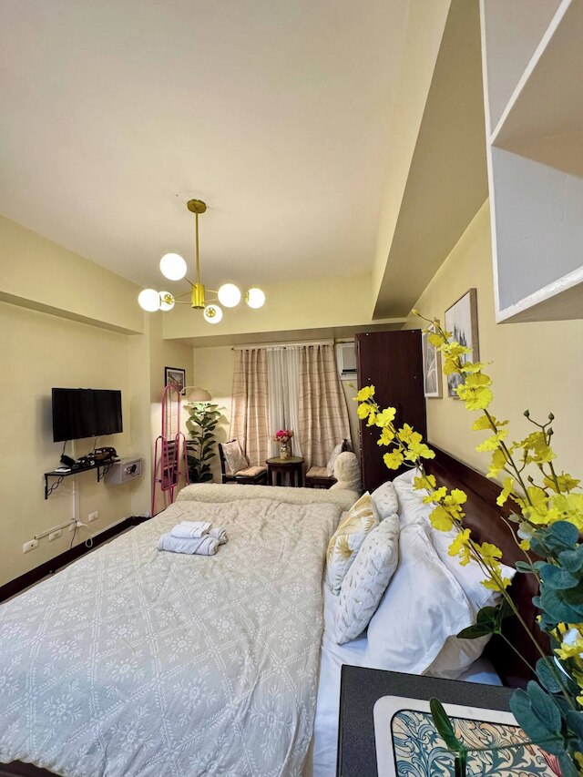 Cozy Studio in Cebu City With Garden View