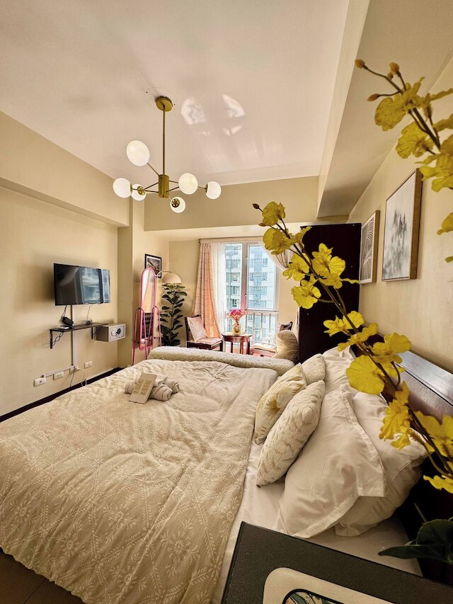 Cozy Studio in Cebu City With Garden View