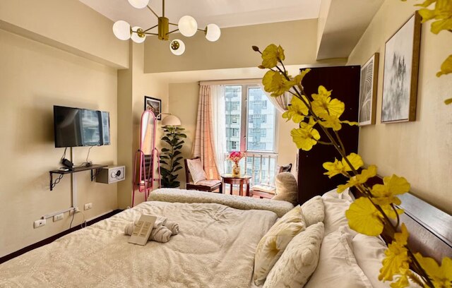 Cozy Studio in Cebu City With Garden View