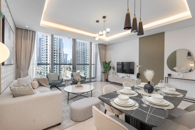 3 Bedroom Apartment in Sterling West With Full Burj Khalifa Views
