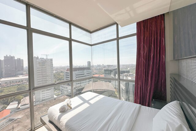 スペーシャス アンド コンフォータブル リビング 3ベッドルーム アパートメント アット アリヤドゥタ レジデンス