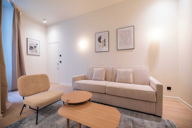 エクセプショナル アパートメント ウィズ エアコン-1ベッドルーム-4人-パレ ガルニエ