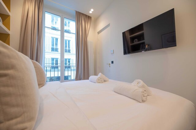 エレガント アパートメント ウィズ エアコン - 2ベッドルーム-6人 - パレ ガルニエ