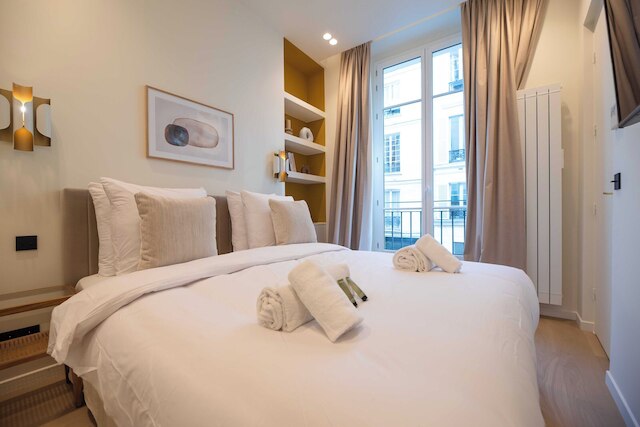 エレガント アパートメント ウィズ エアコン - 2ベッドルーム-6人 - パレ ガルニエ