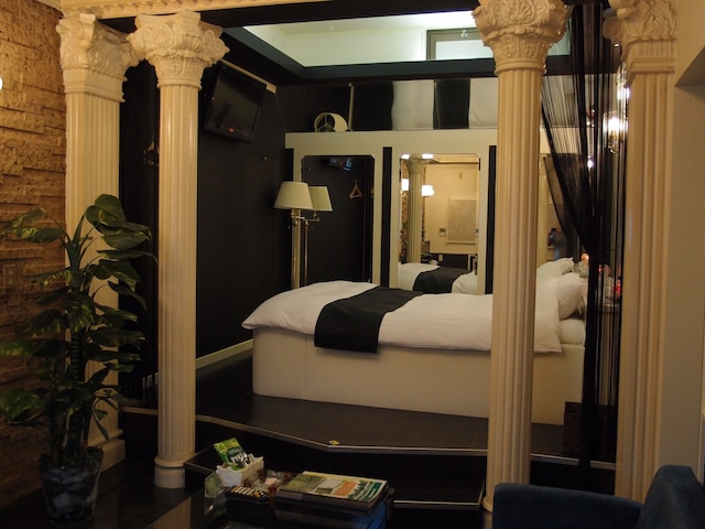 森の中のホテル