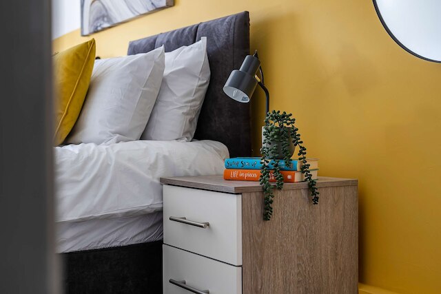 スタイリッシュ 2ベッドルーム アパートメント ニア MCR エアポート