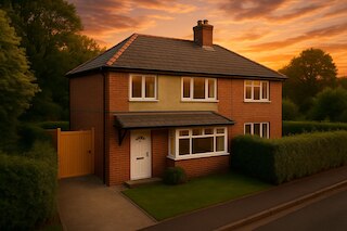 モダン 3ベッドルーム ホーム ウィズ ガーデン