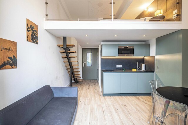 エアコン メザニン アパートメント 1ベッドルーム/2人 - プラス ガリバルディ