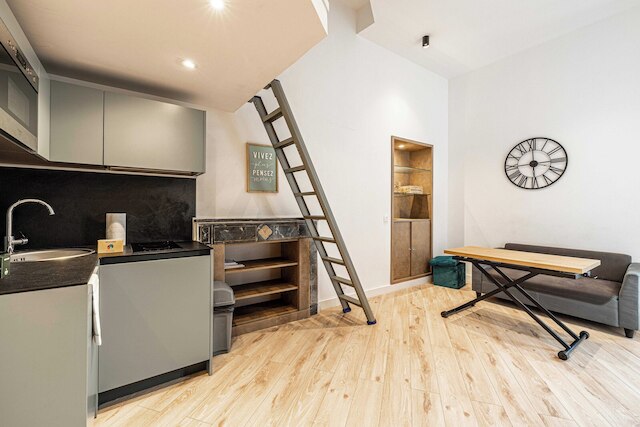 エアコン メザニン アパートメント 1ベッドルーム/2人 - プラス ガリバルディ