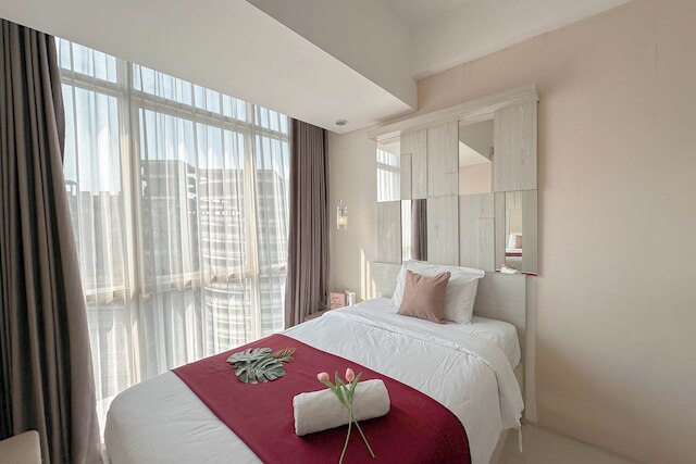 Modern Minimalist 2Br At Linden Apartment