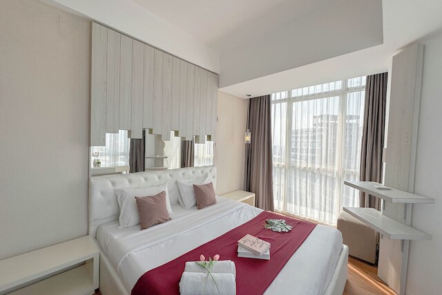 Modern Minimalist 2Br At Linden Apartment