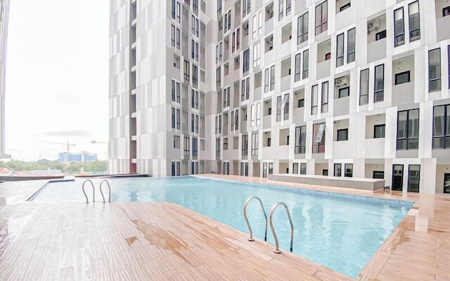 Brown Toned 1Br Without Living Room Apartment At The Alton